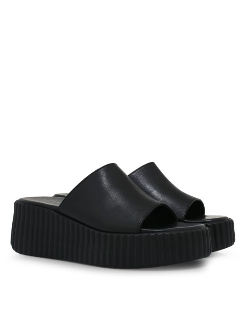 TSAKIRIS MALLAS Μαύρα γυναικεία mules TSAKIRIS MALLAS Μαύρα γυναικεία mules