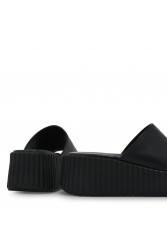 TSAKIRIS MALLAS Μαύρα γυναικεία mules
