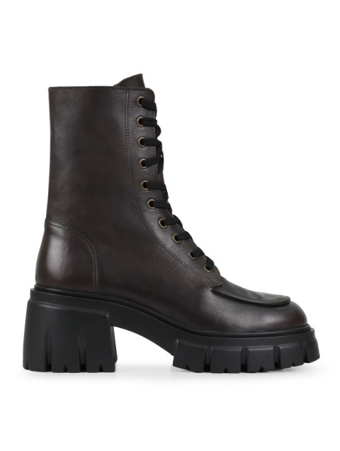 TSAKIRIS MALLAS Brown women's booties TSAKIRIS MALLAS Brown women's booties