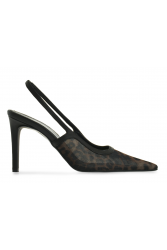 TSAKIRIS MALLAS Animal Print Black