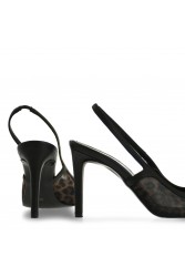 TSAKIRIS MALLAS Animal Print Black