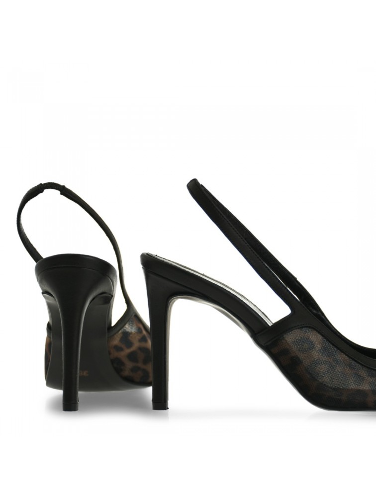 TSAKIRIS MALLAS Animal Print Black