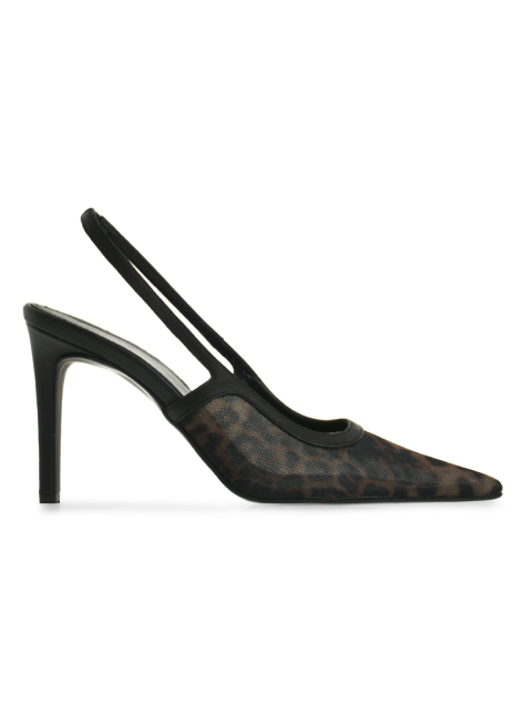 TSAKIRIS MALLAS Animal Print Black 