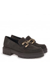 TSAKIRIS MALLAS Καφέ Καστόρι Loafers