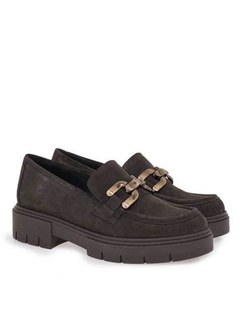 TSAKIRIS MALLAS Καφέ Καστόρι Loafers