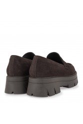 TSAKIRIS MALLAS Καφέ Καστόρι Loafers