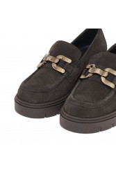 TSAKIRIS MALLAS Καφέ Καστόρι Loafers