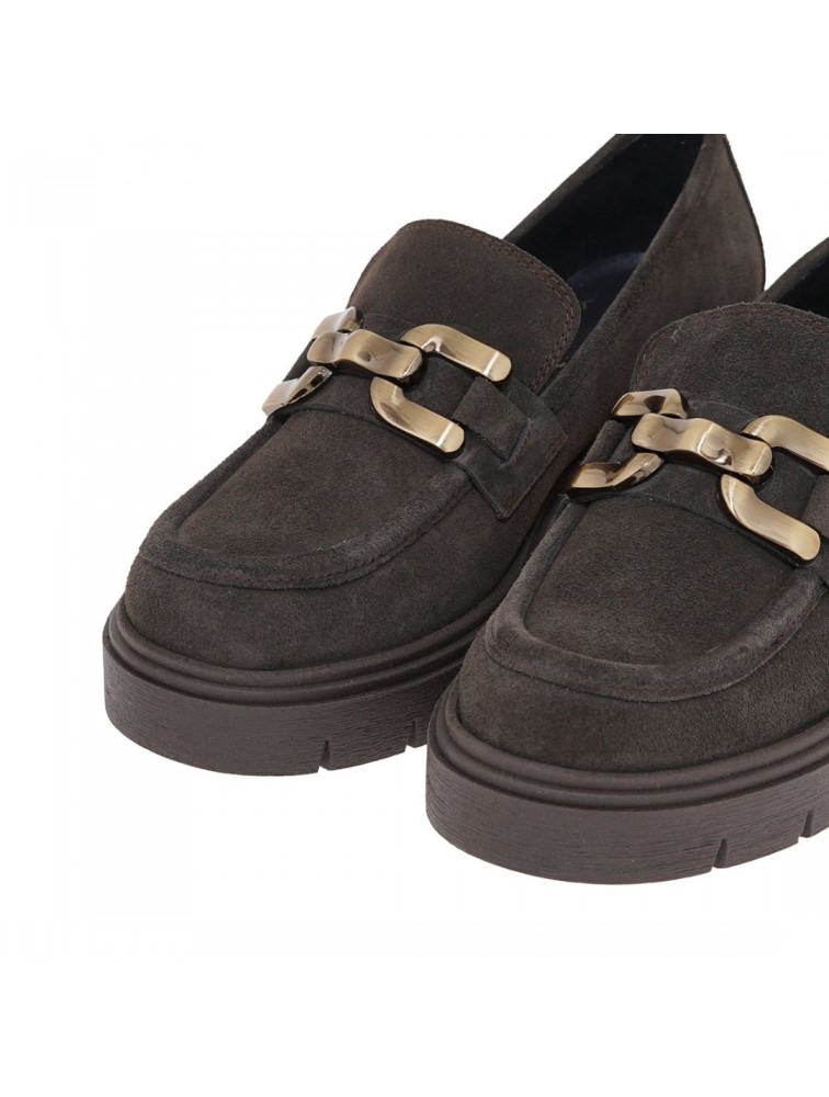 TSAKIRIS MALLAS Καφέ Καστόρι Loafers