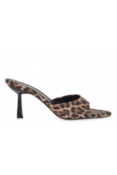 TSAKIRIS MALLAS Leopard Mules