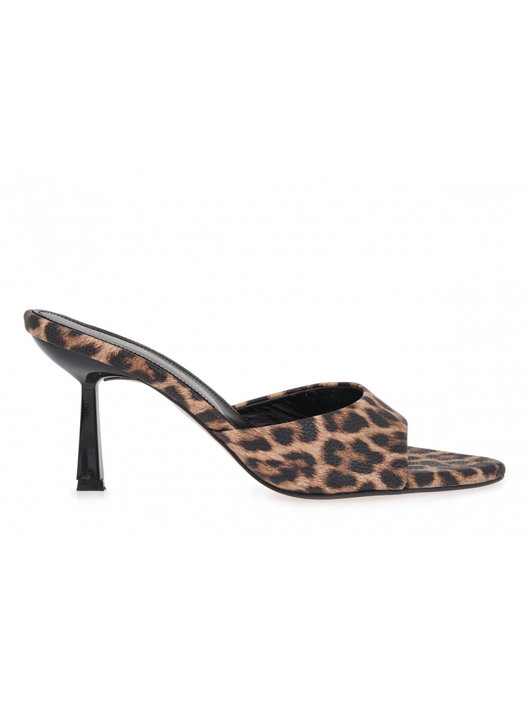 TSAKIRIS MALLAS Leopard Mules