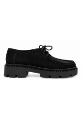 TSAKIRIS MALLAS Μαύρο Καστόρι Δετο Oxford