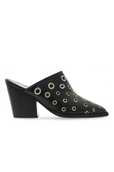 TSAKIRIS MALLAS Black Women's Mules With Studs