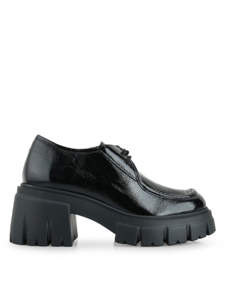 TSAKIRIS MALLAS Μαύρα γυναικεία loafers