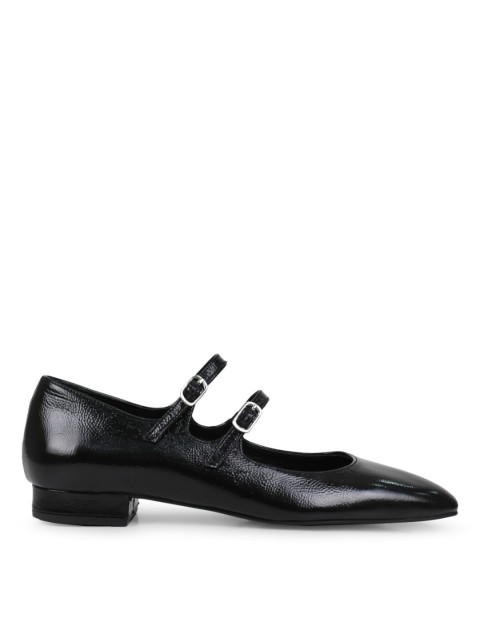 TSAKIRIS MALLAS Black Women's Mary Jane Ballerina Shoes TSAKIRIS MALLAS Black Women's Mary Jane Ballerina Shoes