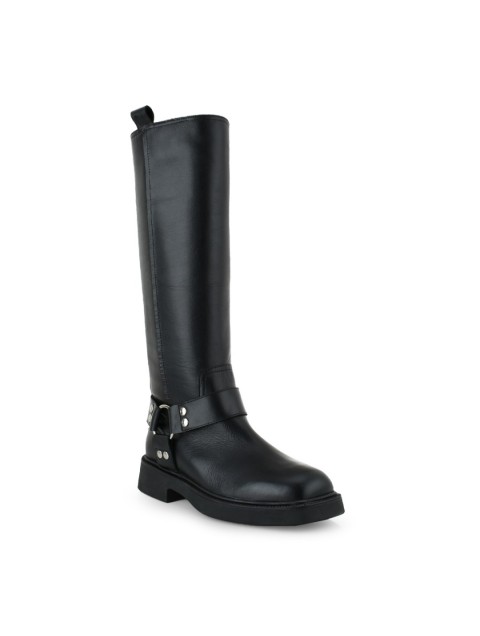 TSAKIRIS MALLAS Black Women's leather Boots TSAKIRIS MALLAS Black Women's leather Boots