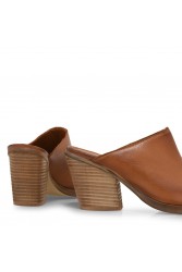 TSAKIRIS MALLAS Ταμπά Γυναικεία Δερμάτινα Mules