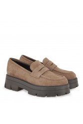 TSAKIRIS MALLAS Ταμπά Καστόρι Loafers