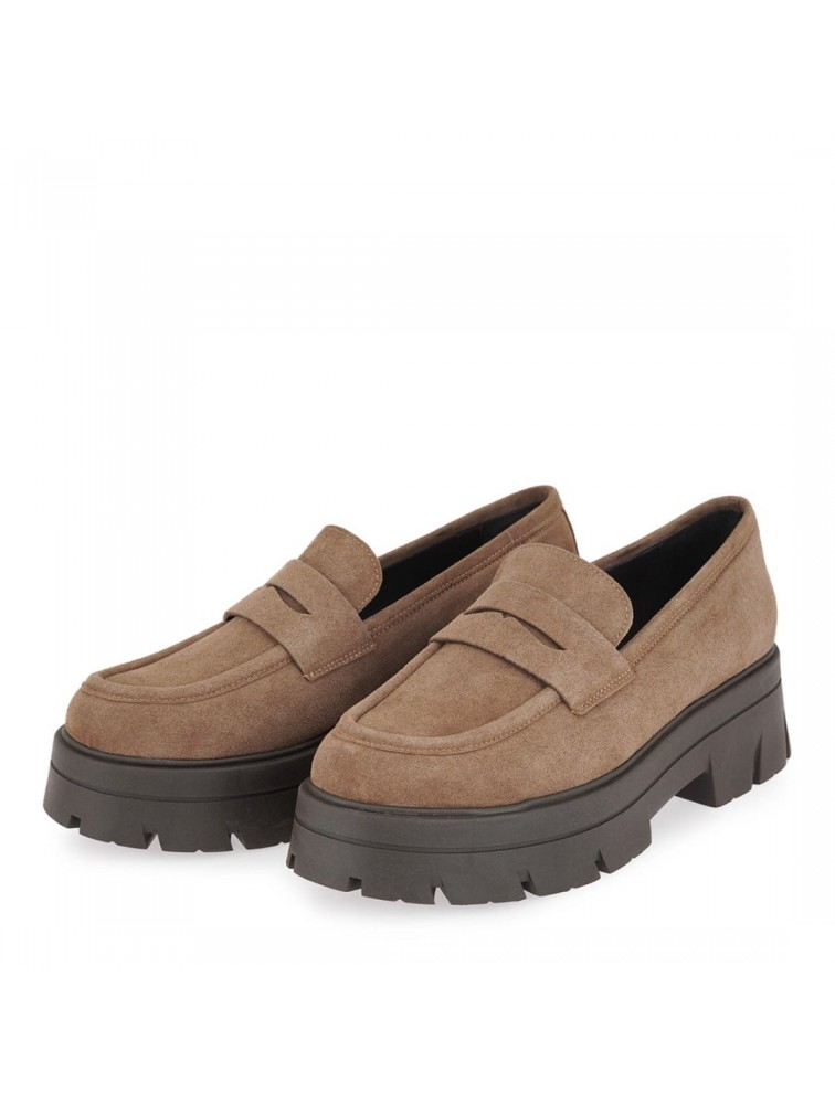 TSAKIRIS MALLAS Ταμπά Καστόρι Loafers