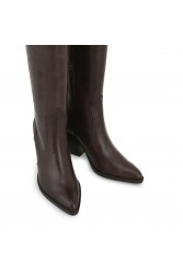 TSAKIRIS MALLAS Brown Leather Women's Boots
