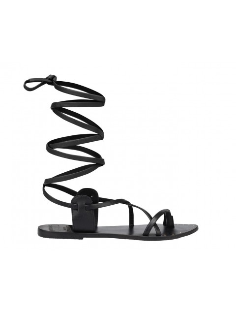 MANEBÌ Alex Rivière x Manebí - Leather women's sandals- Black MANEBÌ Alex Rivière x Manebí - Leather women's sandals- Black