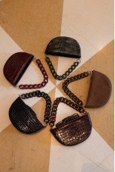 LA CHAINE Kallisti Burgundy Bag