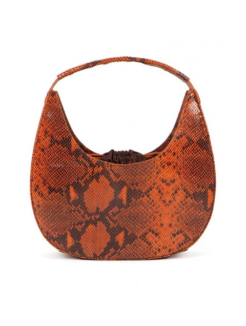 LA CHAINE Amelie Snake Saddle Τσάντα με τύπωμα φιδιού LA CHAINE Amelie Snake Saddle Τσάντα με τύπωμα φιδιού