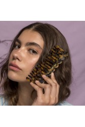 HEY BEAUTY Flower Comb in Dark Brown Χτενάκι Μαλλιών
