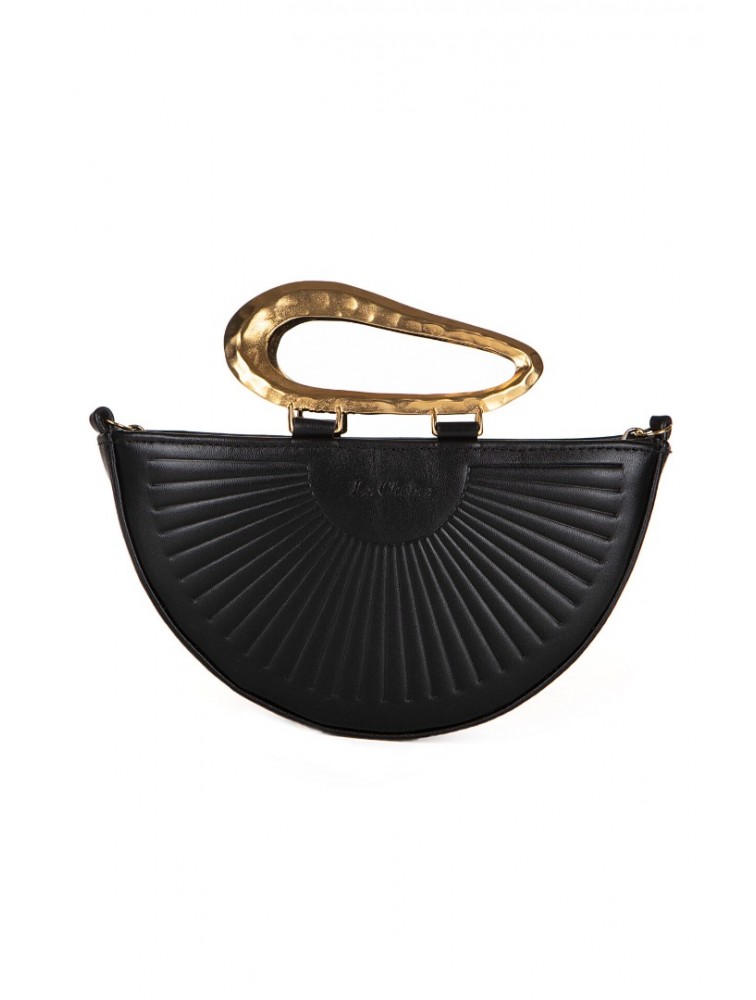 LA CHAINE Daphne Black Bag