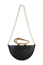 LA CHAINE Daphne Black Bag
