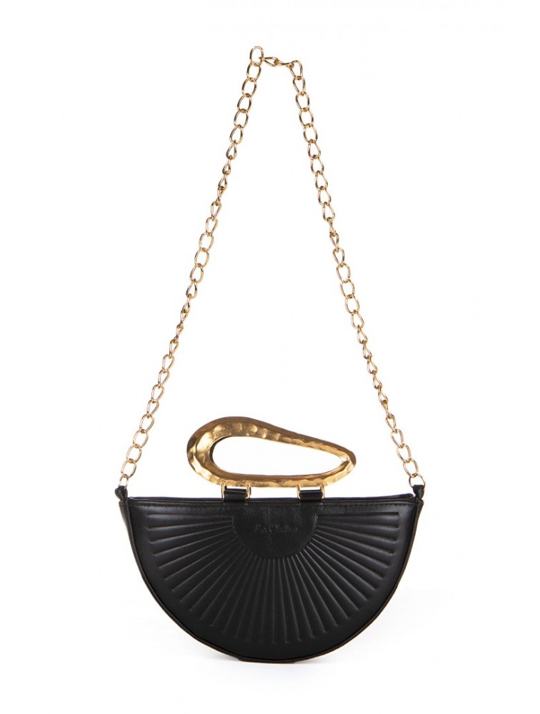 LA CHAINE Daphne Black Bag