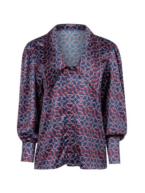 LA CHAINE Eloise Blue Shirt Μπλε Πουκάμισο LA CHAINE Eloise Blue Shirt Μπλε Πουκάμισο