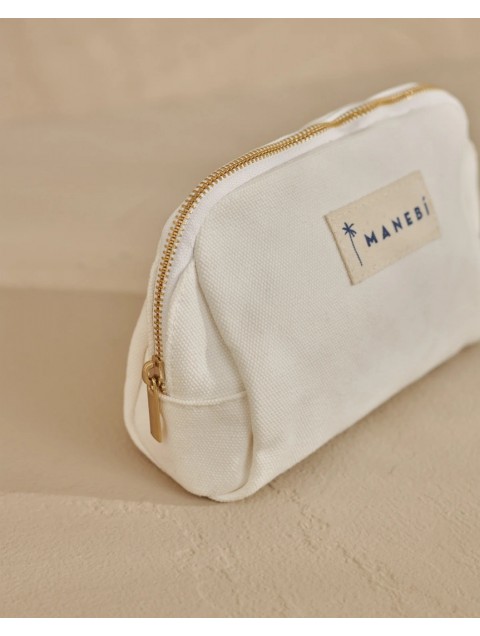 MANEBÌ White Canvas Medium Beauty MANEBÌ White Canvas Medium Beauty