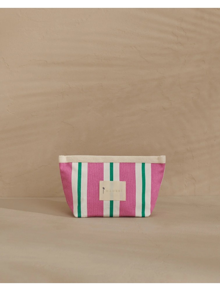 MANEBÌ Canvas Tender2Tote Portofino Ροζ-Πράσινο