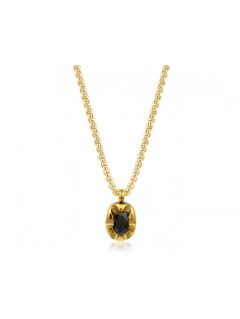 MÉRBABE 18K HADASSAH Necklace Χρυσό Κολιέ Από Επίχρυσο Ατσάλι