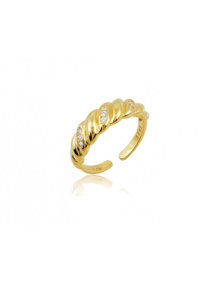 MÉRBABE 18k ALONDRA Ring Δαχτυλίδι Από Επίχρυσο Ασήμι 925