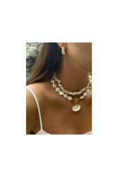MÉRBABE 18k THERESA Hoop Earrings Σκουλαρίκια Από Επιχρυσωμένο Ασήμι 925