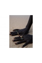 MÉRBABE 24K HENRIETTA Ring Χρυσό Δαχτυλίδι Από Επίχρυσο Ατσάλι