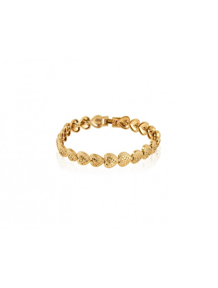 MÉRBABE 24K LAURA Bracelet Χρυσό Βραχιόλι Από  Επίχρυσο Ατσάλι