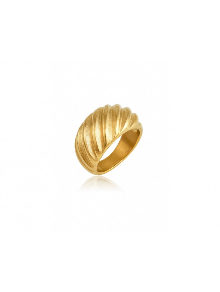 MÉRBABE 24K SCARLETT Ring Premium Gold Plated Stainless Steel