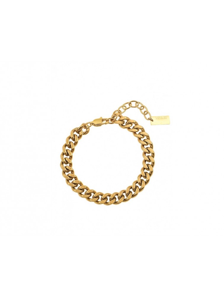 MÉRBABE 24K SCOUT Medium Bracelet Χρυσό Βραχιόλι Από Επίχρυσο Ατσάλι