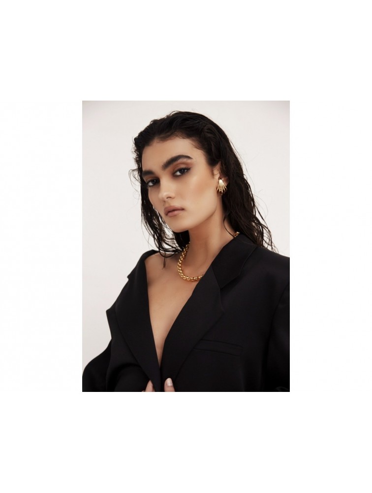 MÉRBABE 24k RYLEIGH Earrings Σκουλαρίκια Από Premium επίχρυσο ανοξείδωτο ατσάλι