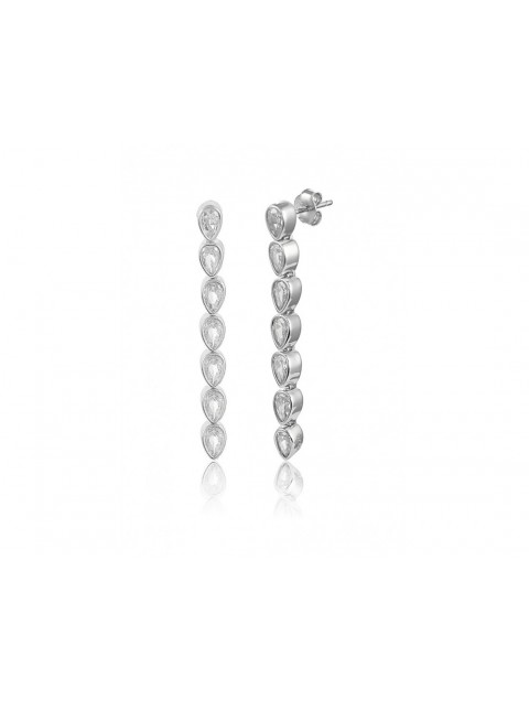 MÉRBABE NOVAH Silver Earrings Σκουλαρίκια Από Ασήμι 925 
