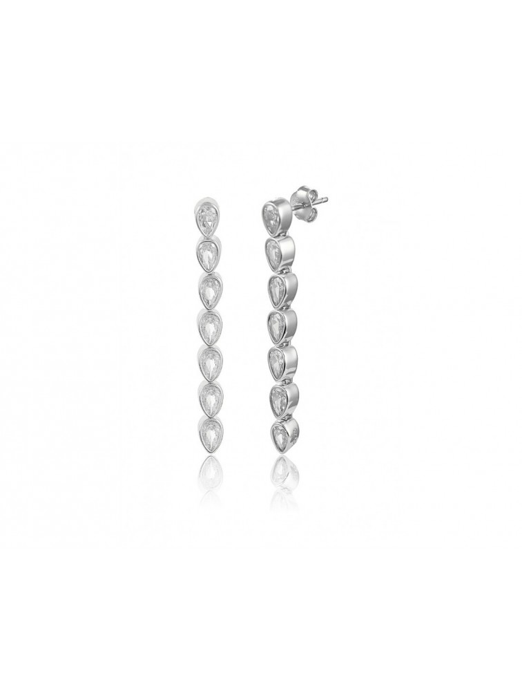 MÉRBABE NOVAH Silver Earrings Σκουλαρίκια Από Ασήμι 925