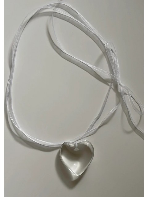 ZÉNAÏS Heart of Glass - White ZÉNAÏS Heart of Glass - White