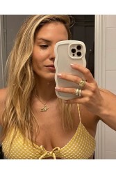 ZÉNAÏS Scorpio Necklace Large Κολιέ από Επιχρυσωμένο ασήμι 925