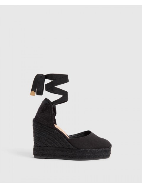 CASTAÑER Carina Black women's espadrilles