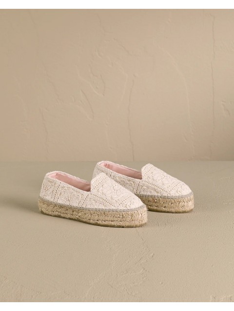 MANEBÌ Double Sole Women's Espadrilles Yucatán in natural color MANEBÌ Double Sole Women's Espadrilles Yucatán in natural color