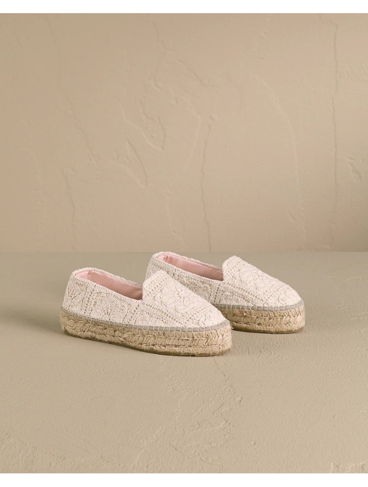 MANEBÌ Double Sole Women's Espadrilles Yucatán Δίπατες γυναικείες εσπαντρίγιες σε φυσικό χρώμα