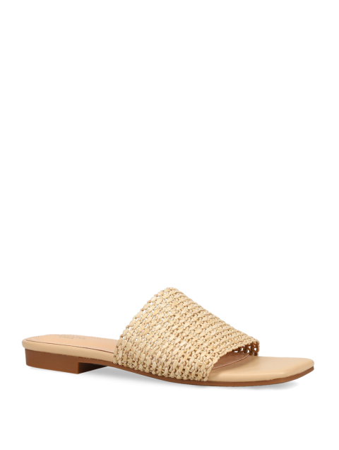 MIGATO Beige women's straw sandal