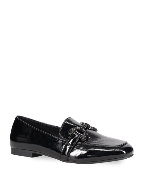 MIGATO Black patent leather moccasin MIGATO Black patent leather moccasin